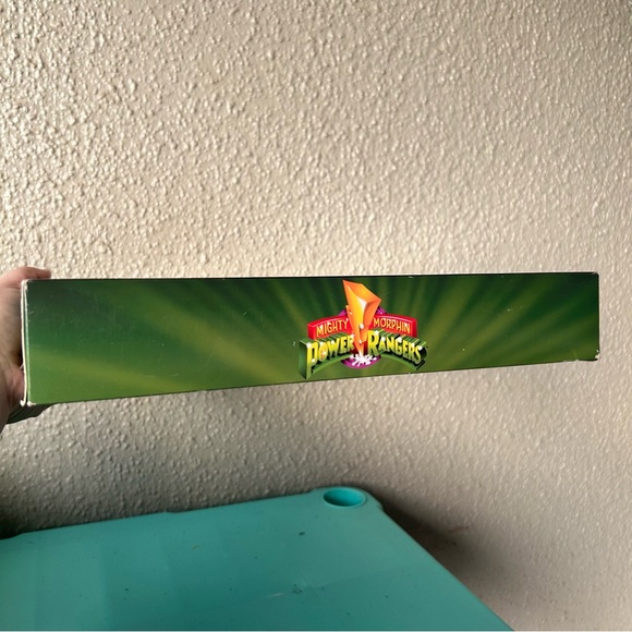 Mighty Morphin Power Rangers Mastodon Dinozord Construction Set Black Ranger NIB - Picture 6 of 9